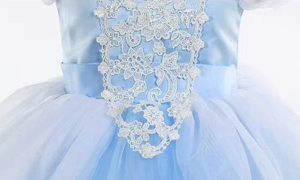 Kids Cinderella Inspired Princess Cosplay Dress