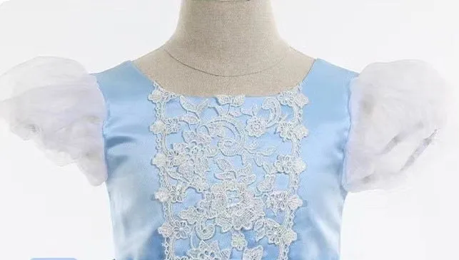 Kids Cinderella Inspired Princess Cosplay Dress