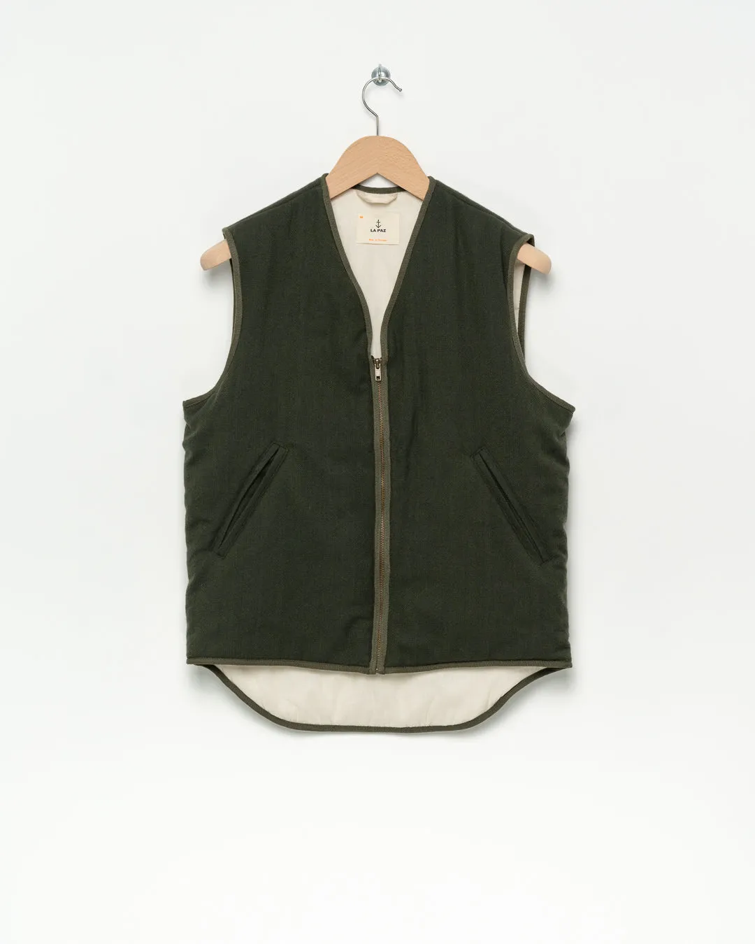 LA PAZ Penouco Down Vest Clover Green