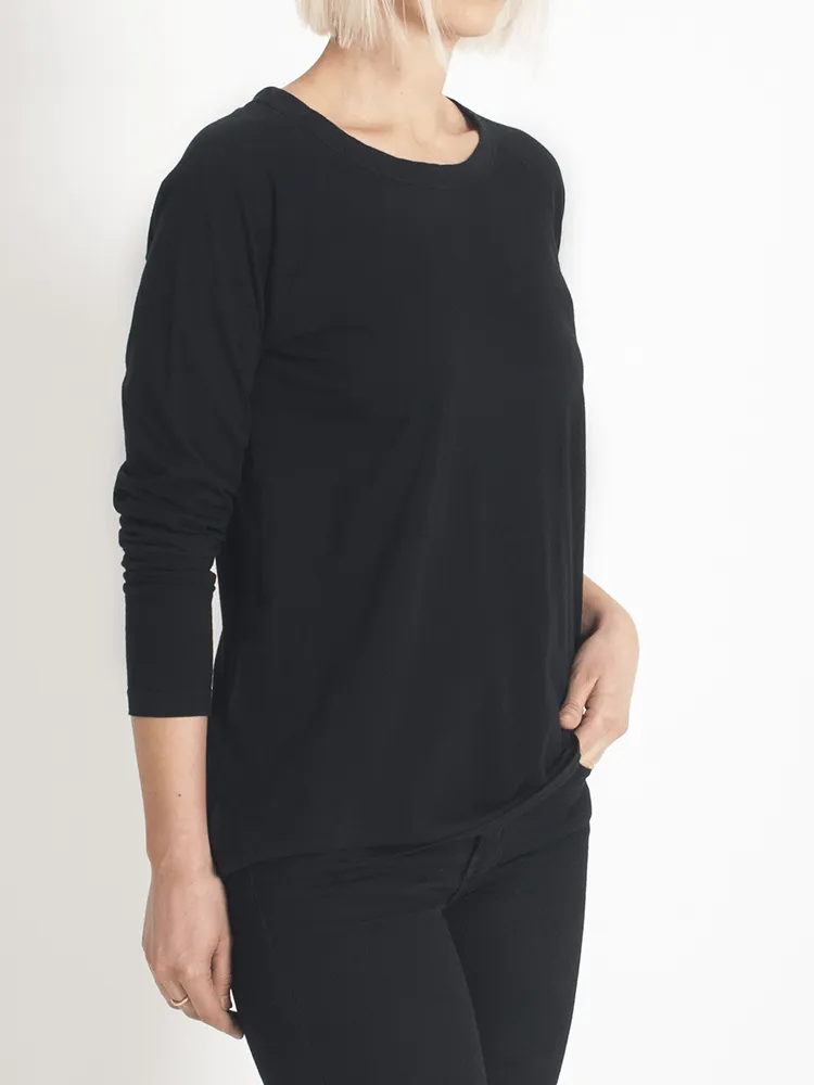 Layer Me Long Sleeve Tee Black