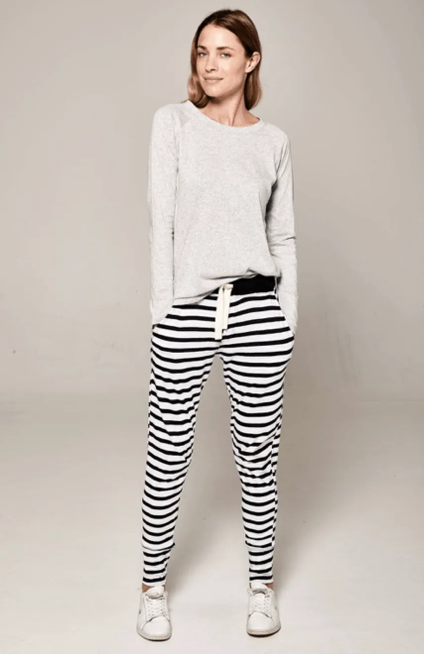 Lounge Pant Navy/White stripe