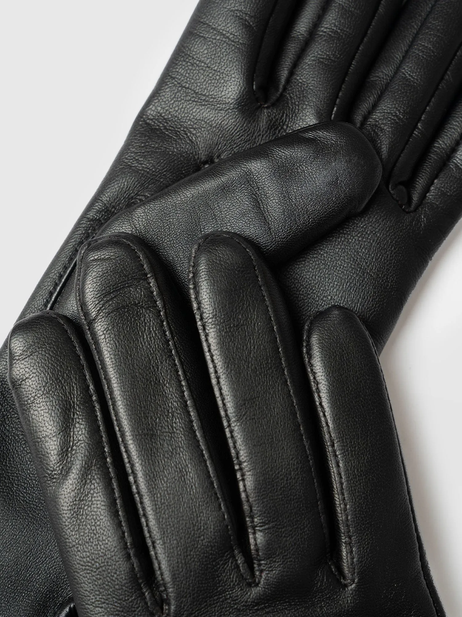 Luther Leather Gloves - Black