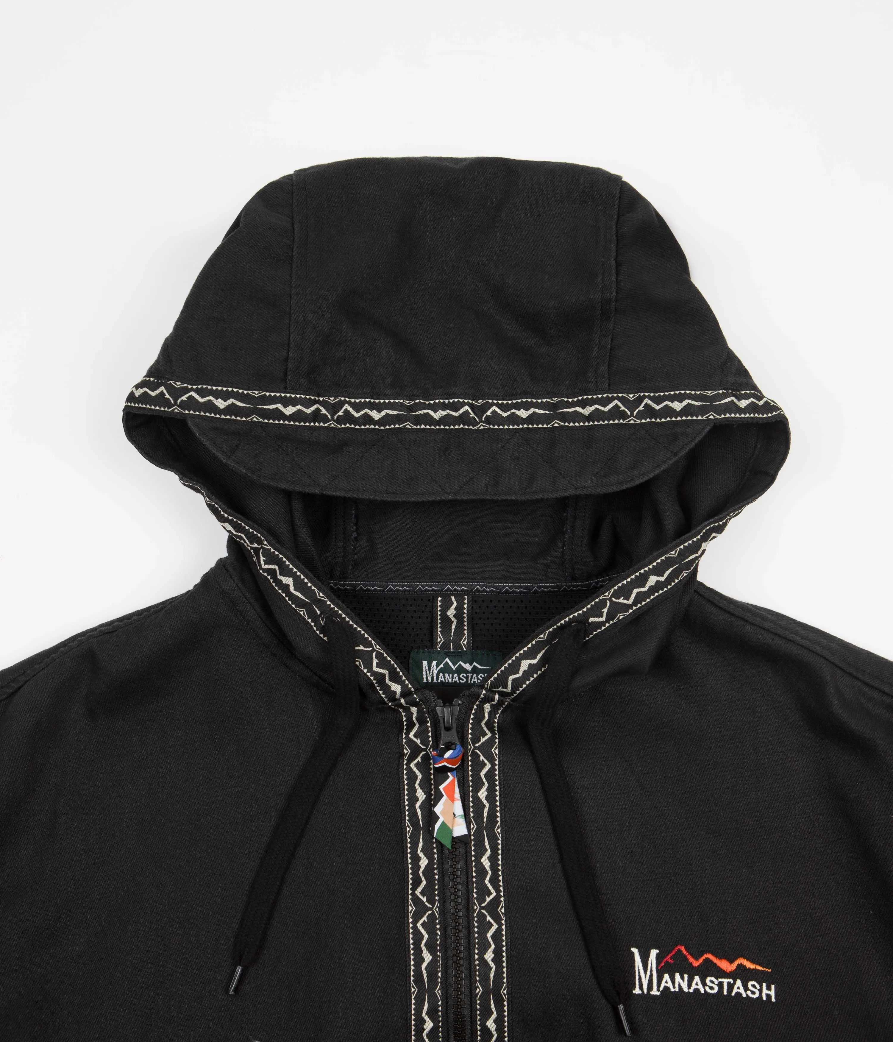 Manastash Chilliwack Zip Hoodie - Black