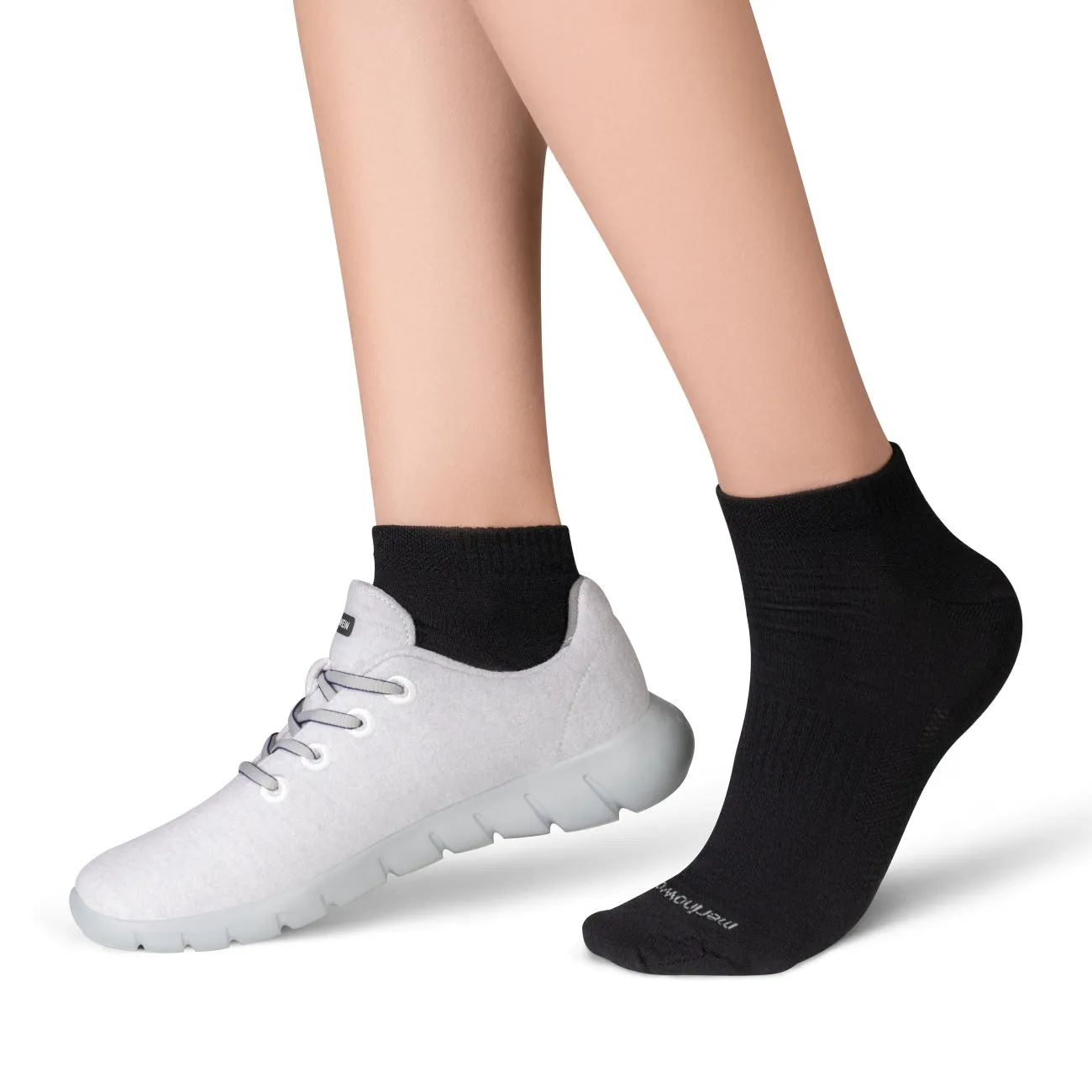 Merino Wool Sneaker Socks (pack of three)