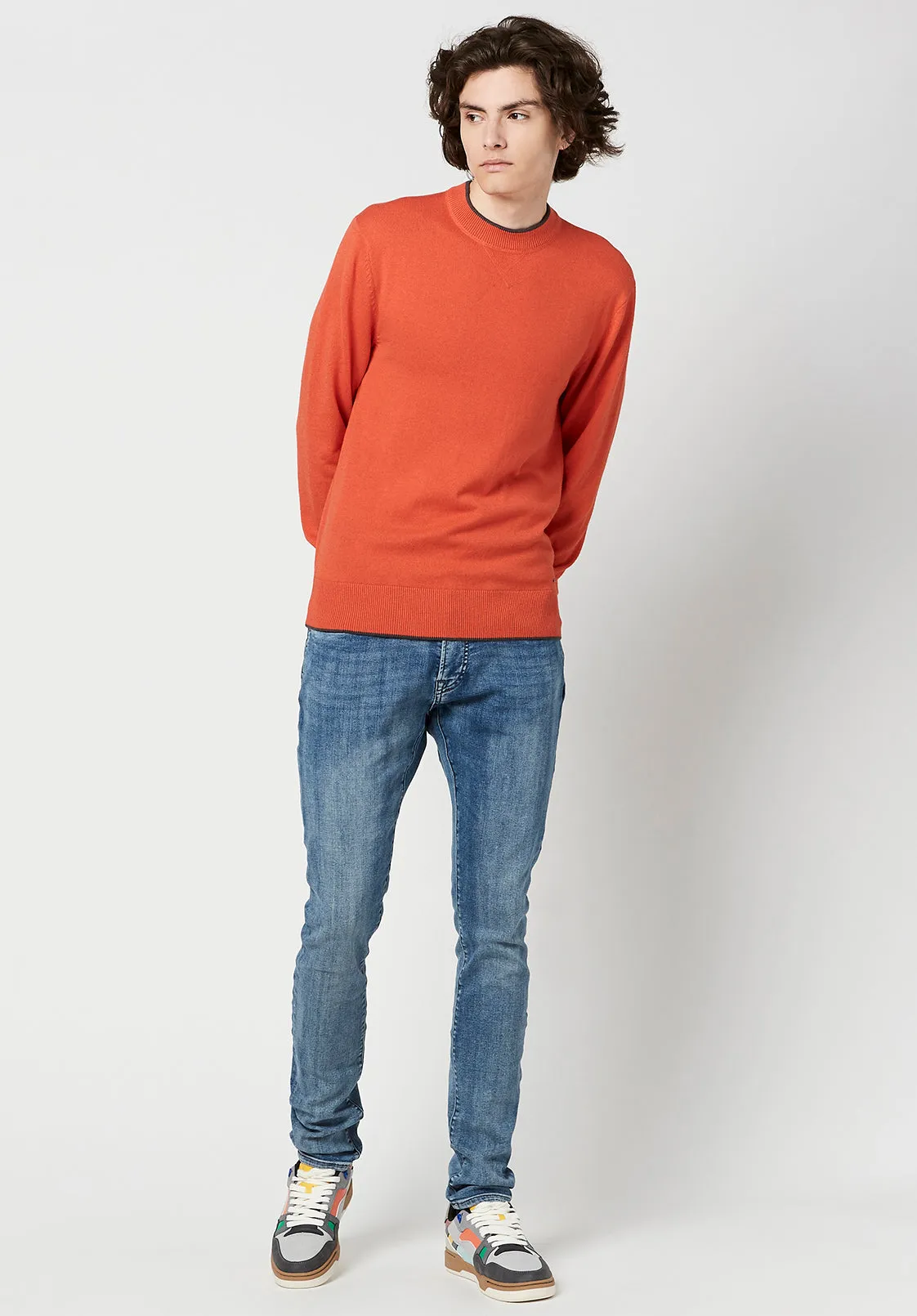 Merino Wool Wiquip Sweater - BM23686