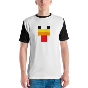 Minecraft Chicken Face Unisex Short Sleeve T-Shirt