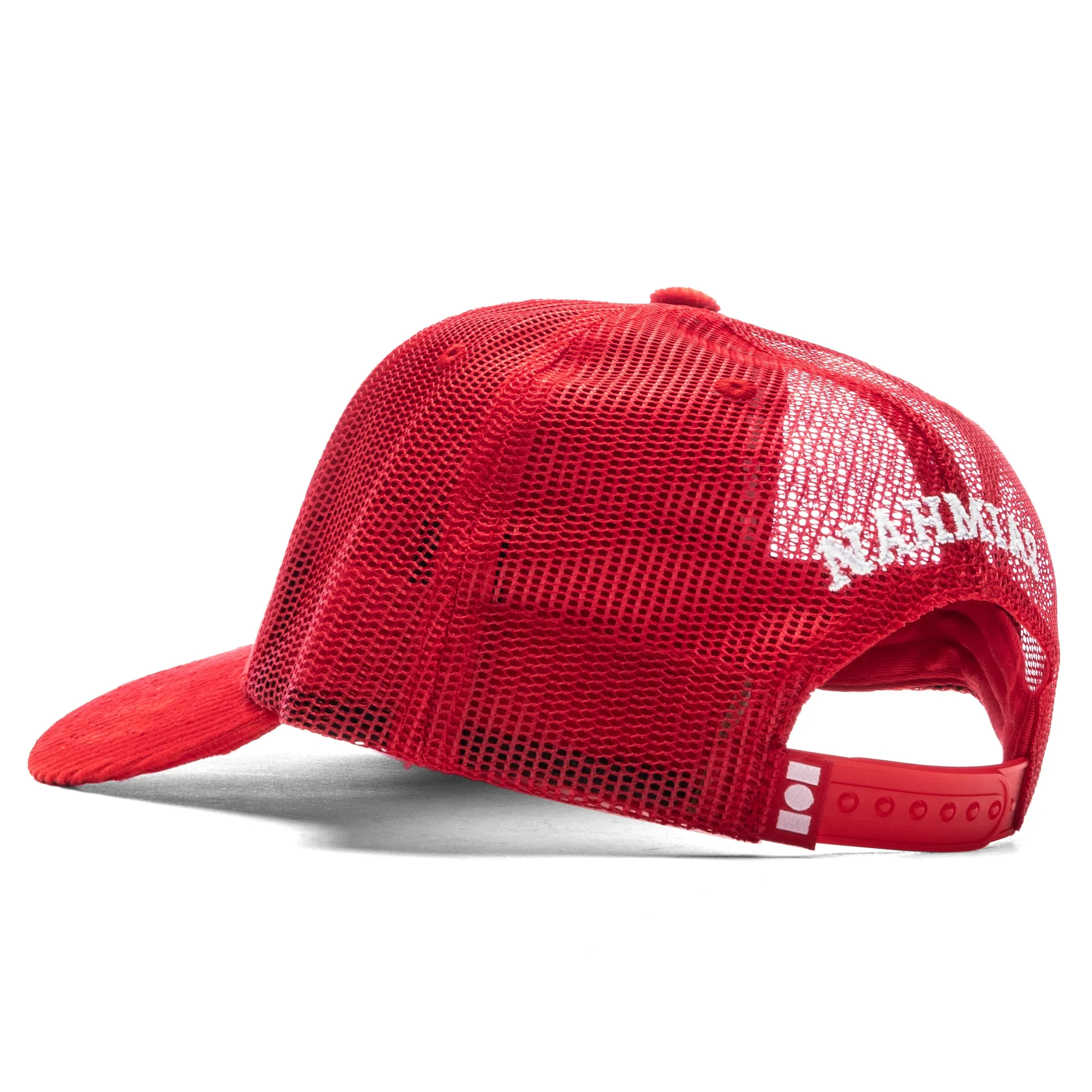 Miracle Academy Corduroy Trucker Hat - Cherry