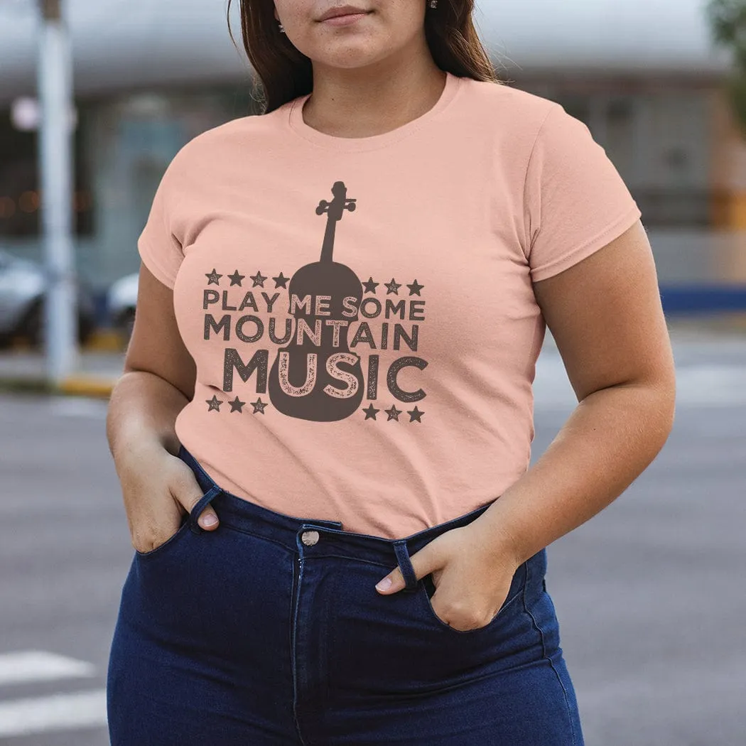 Mountain Music Western Graphic T-Shirt - WE114