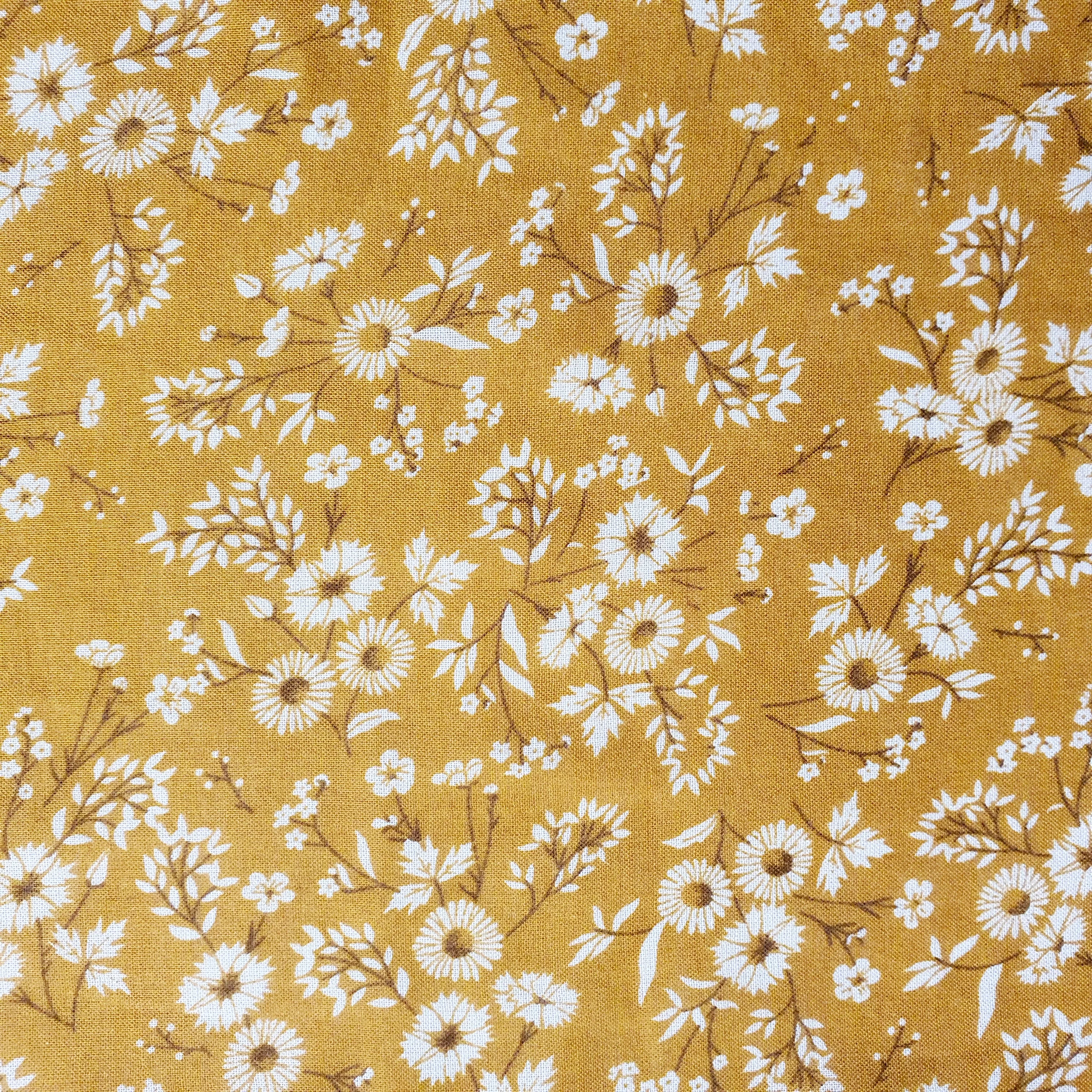 Muslin Swaddle - Mustard Blossom - Extra Large