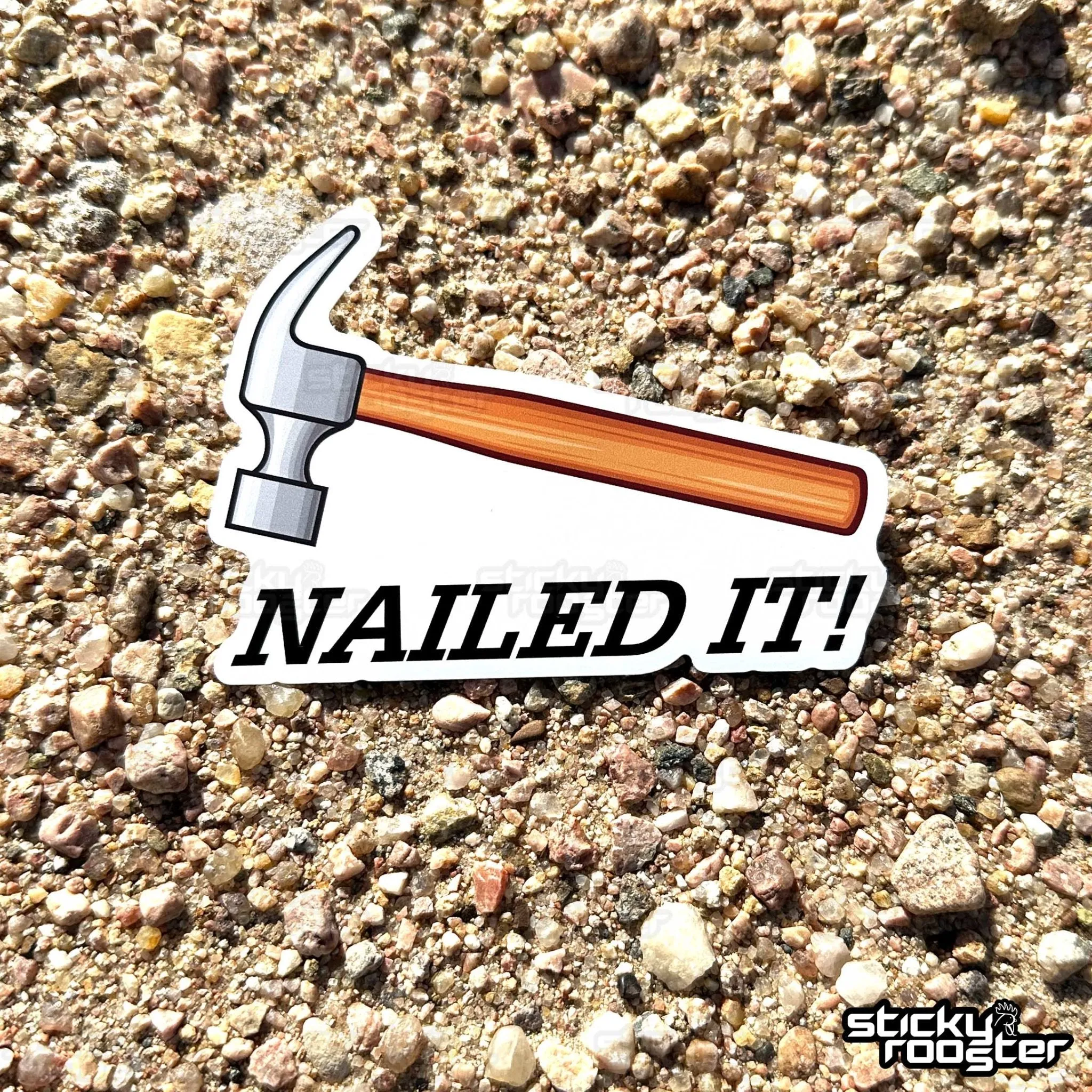 Nailed It sticker