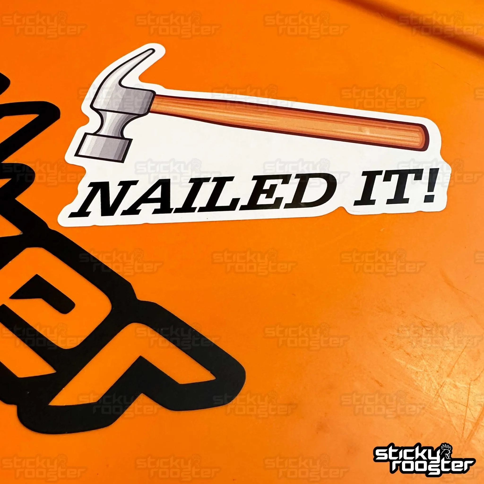 Nailed It sticker