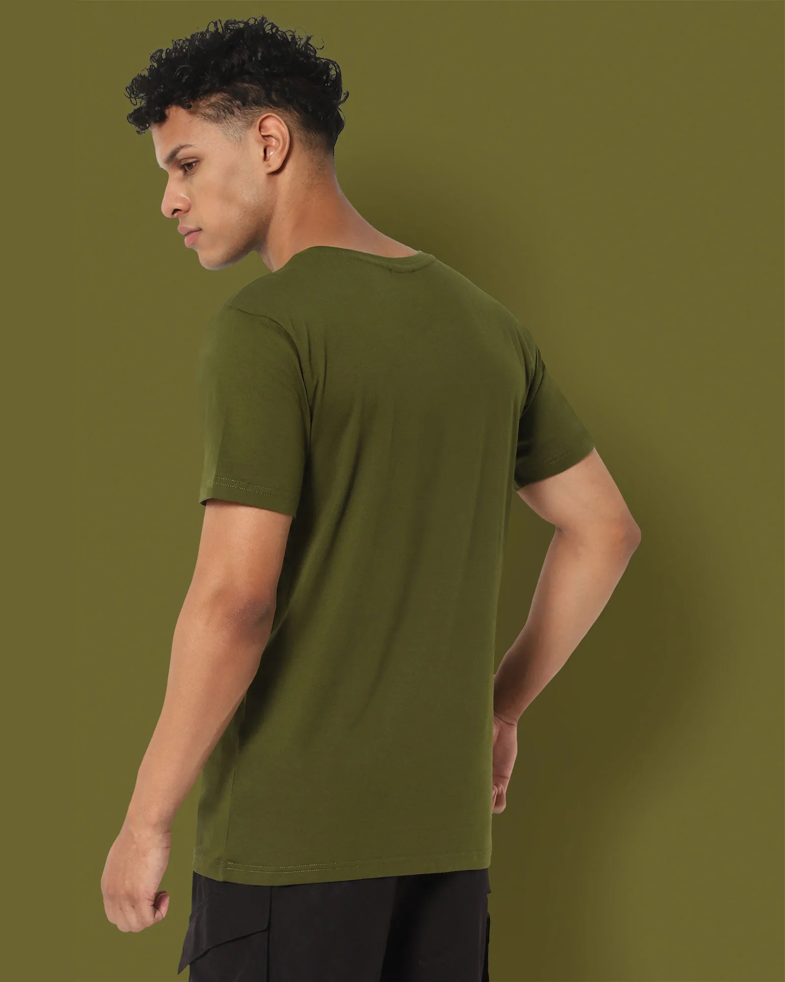 Next Generation Crew Neck: Olive Green