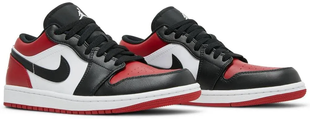 Nike Air Jordan 1 Low Bred Toe Men's