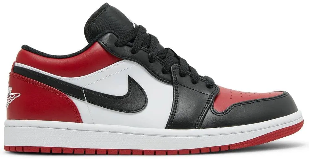 Nike Air Jordan 1 Low Bred Toe Men's