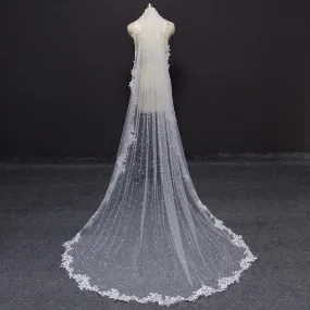 One-Layer Pearl Veil