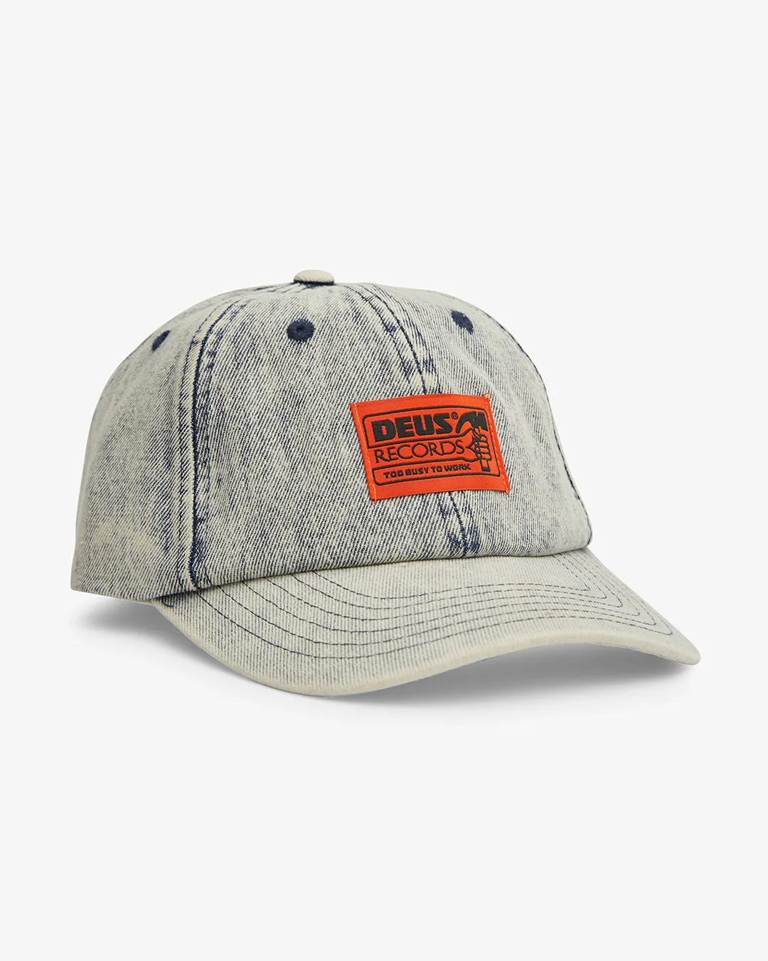 ORTIZ DENIM CAP - LIGHT BLUE WASH