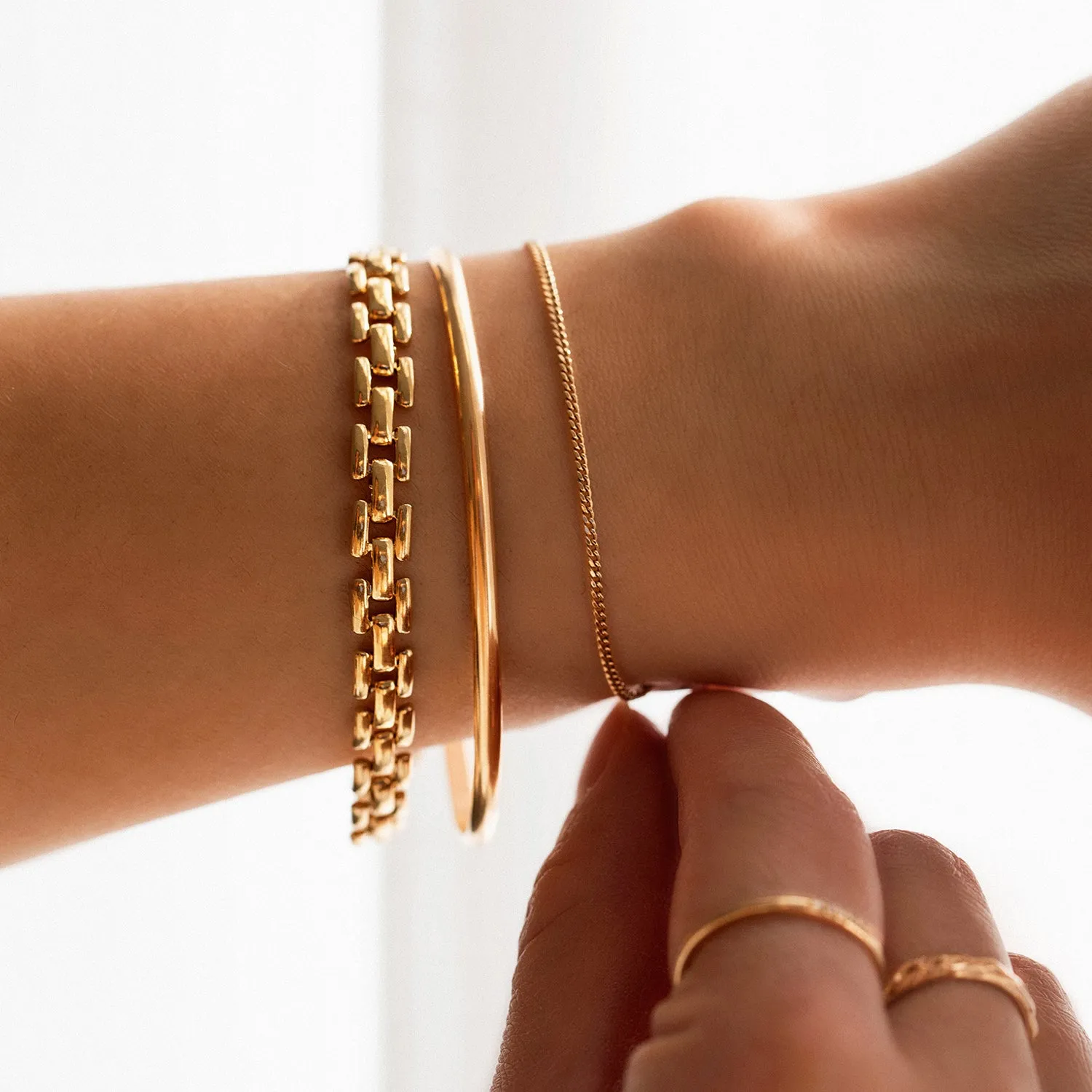 Panther Chain Bracelet | Gold