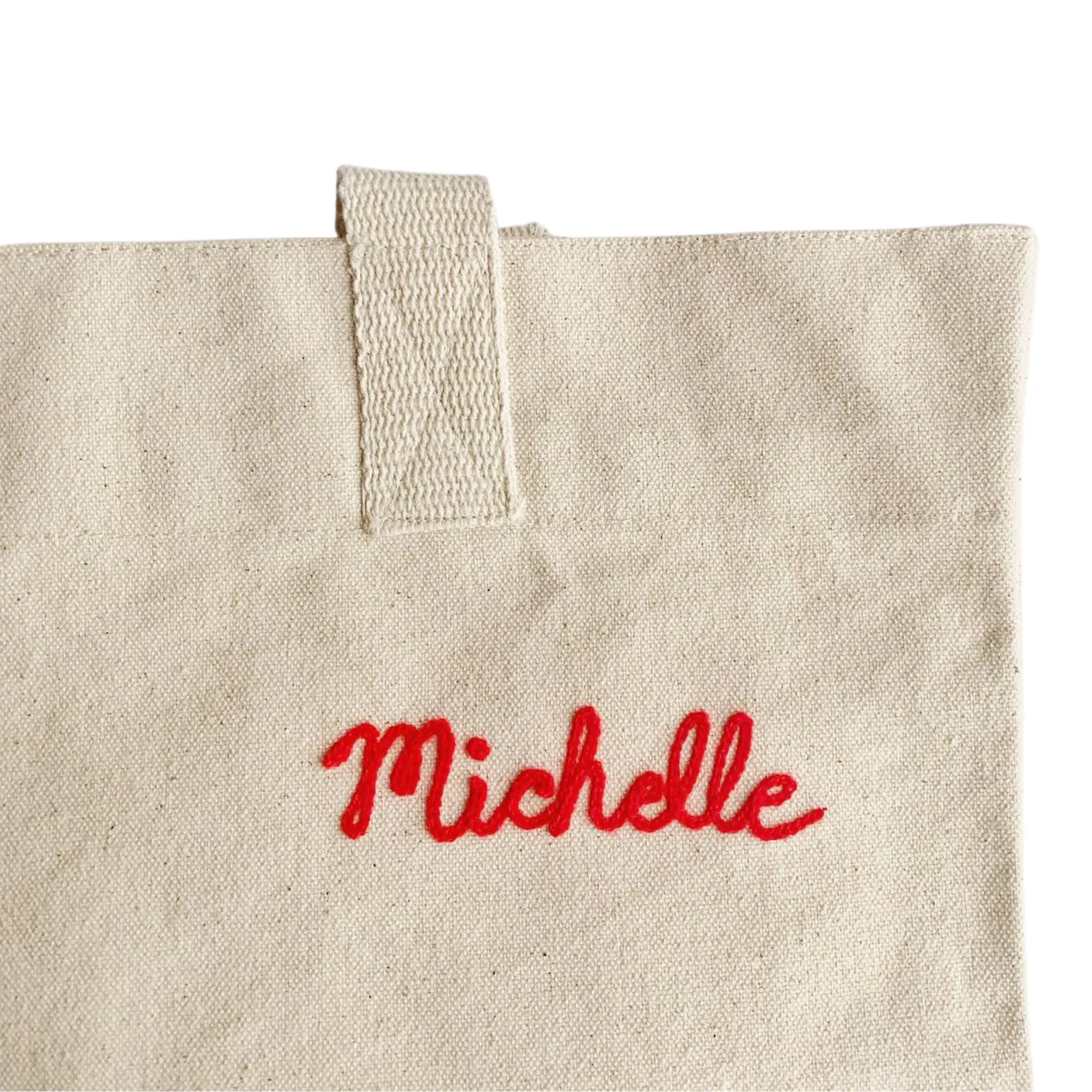 Personalized Canvas Tote Bag