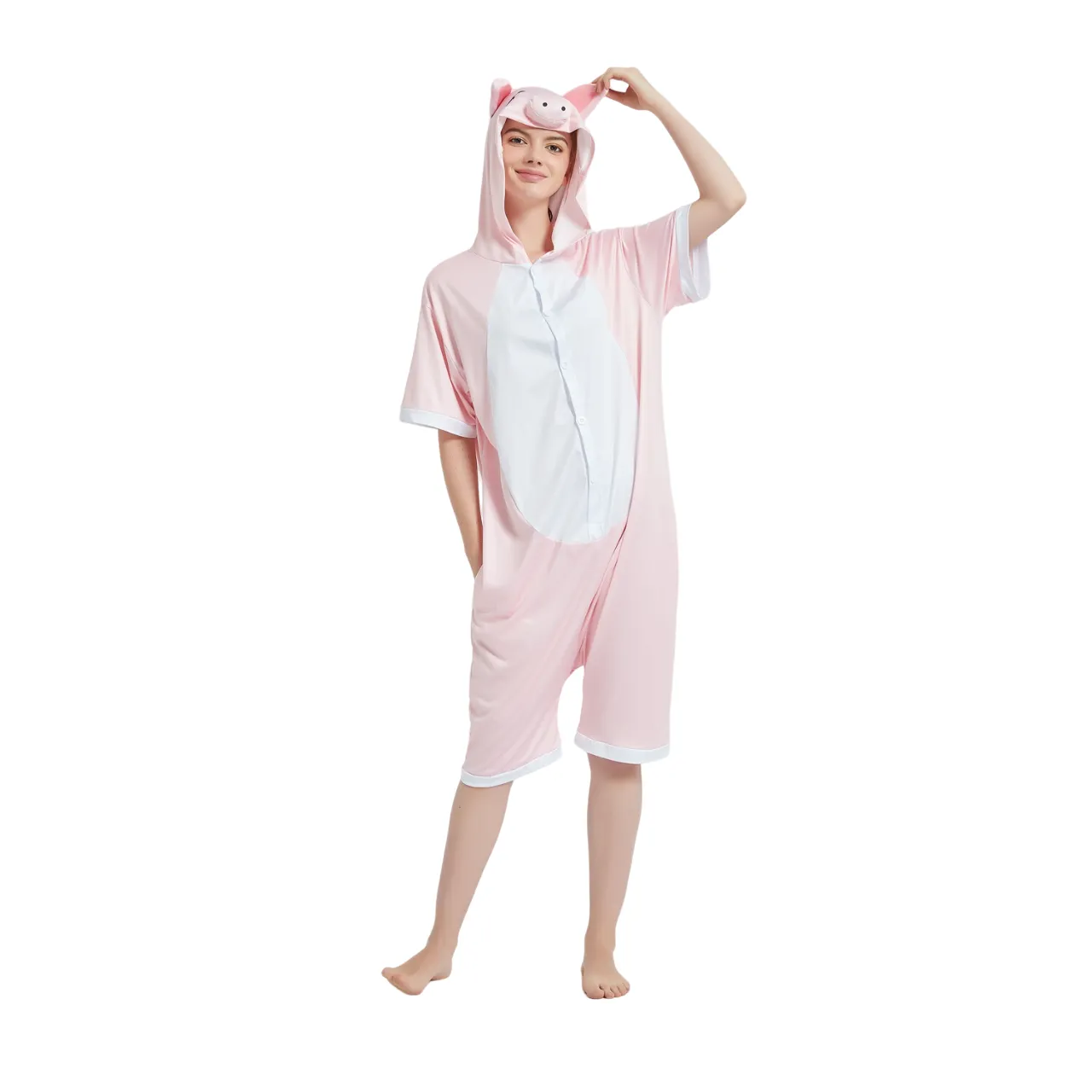 Pig Adult Summer Onesie