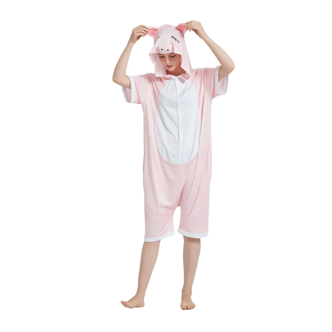 Pig Adult Summer Onesie