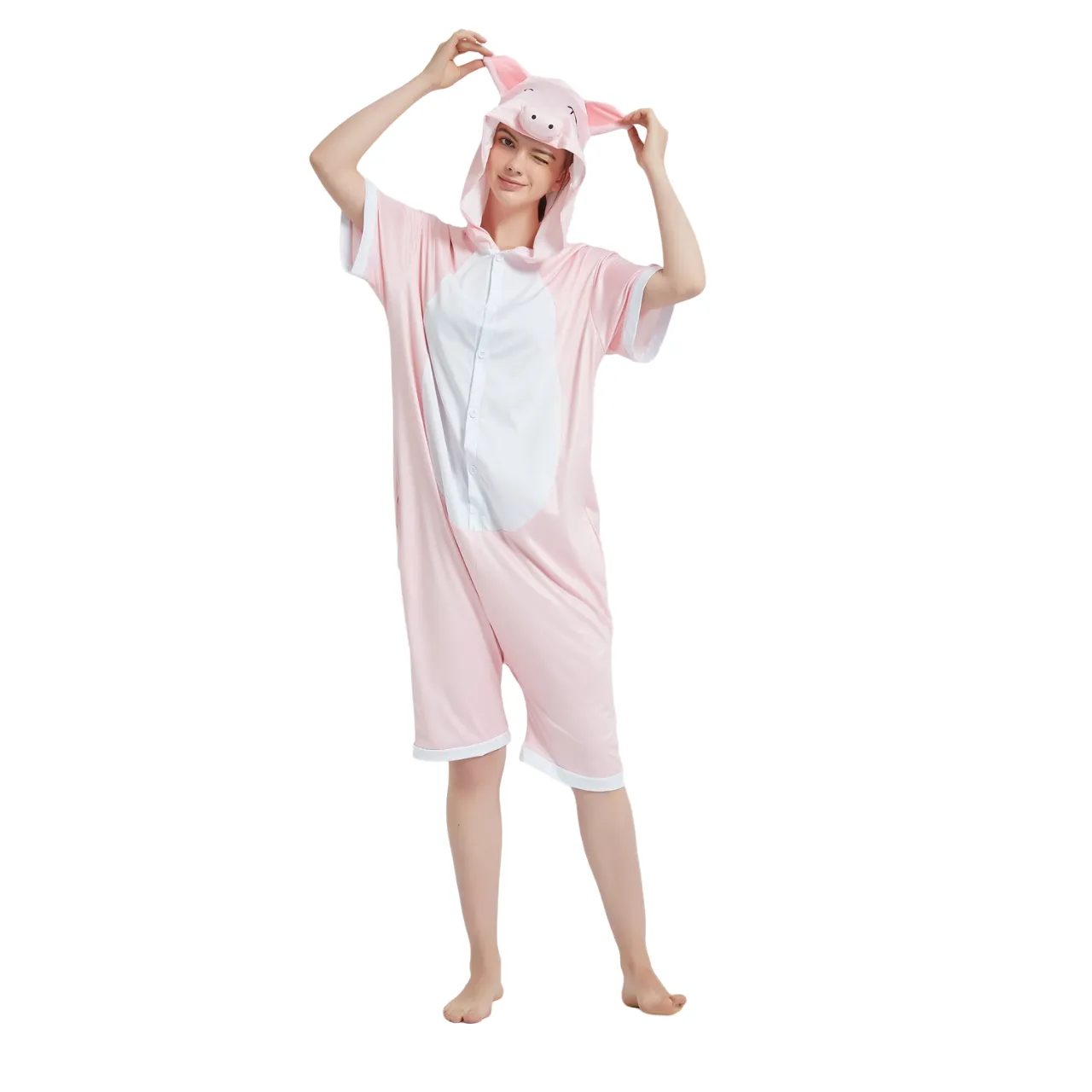 Pig Adult Summer Onesie