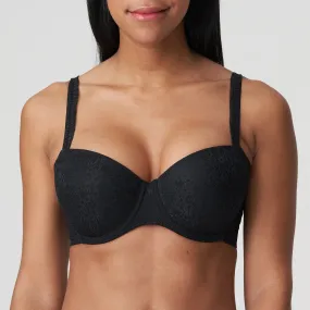 Prima Donna Twist Padded Balcony Bra-Epirus-Black, White