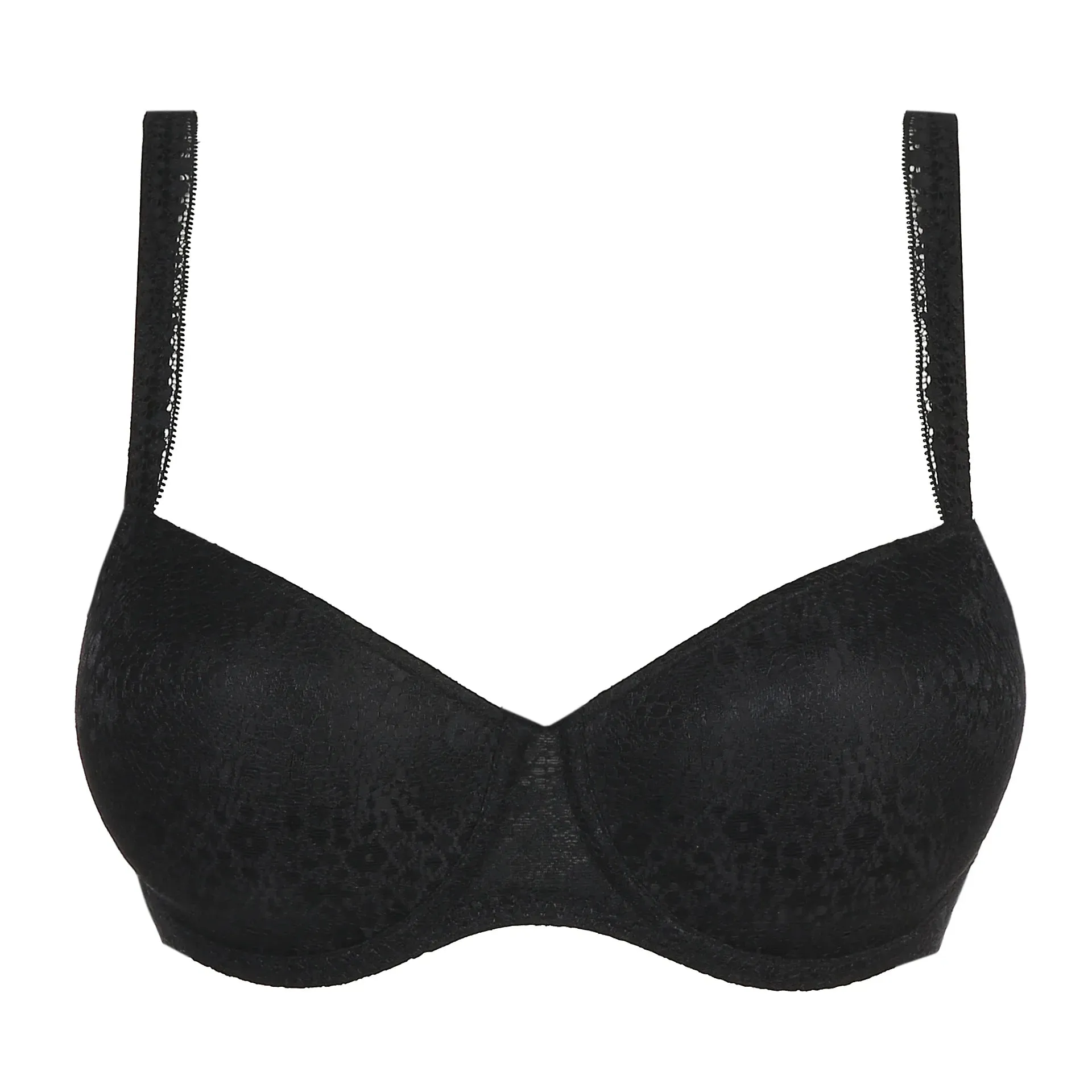 Prima Donna Twist Padded Balcony Bra-Epirus-Black, White