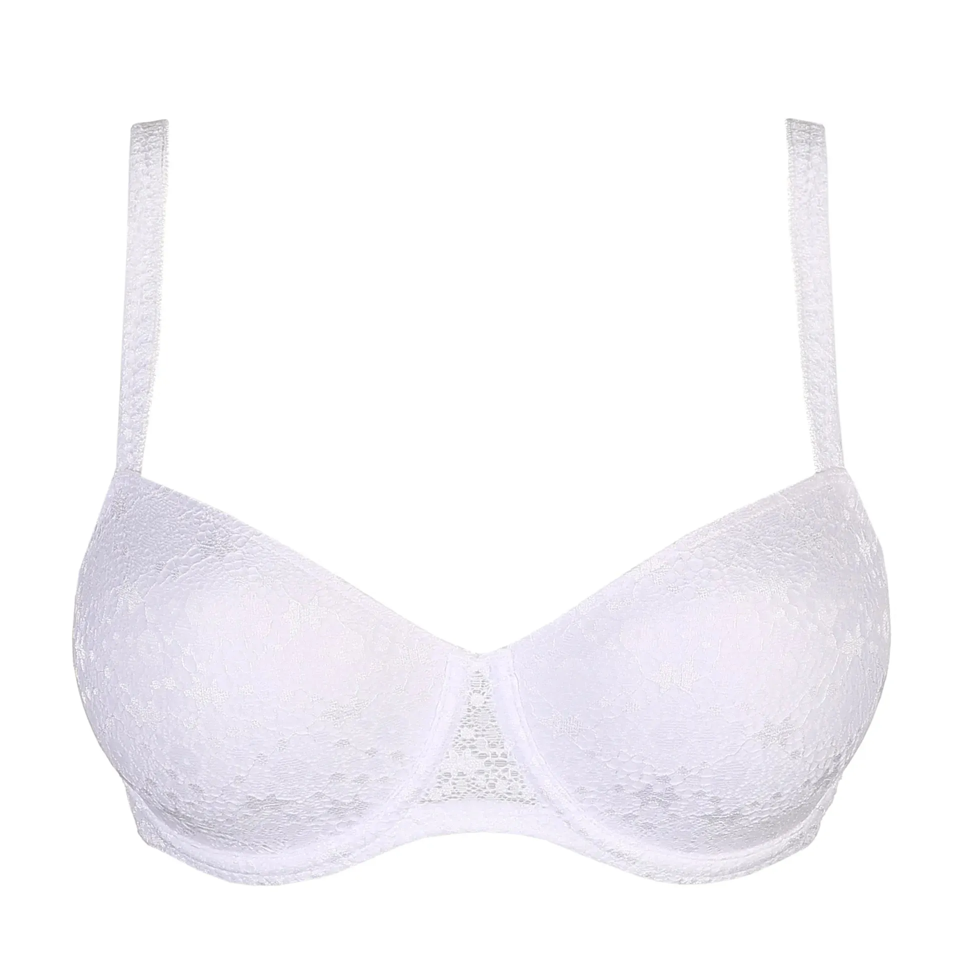 Prima Donna Twist Padded Balcony Bra-Epirus-Black, White