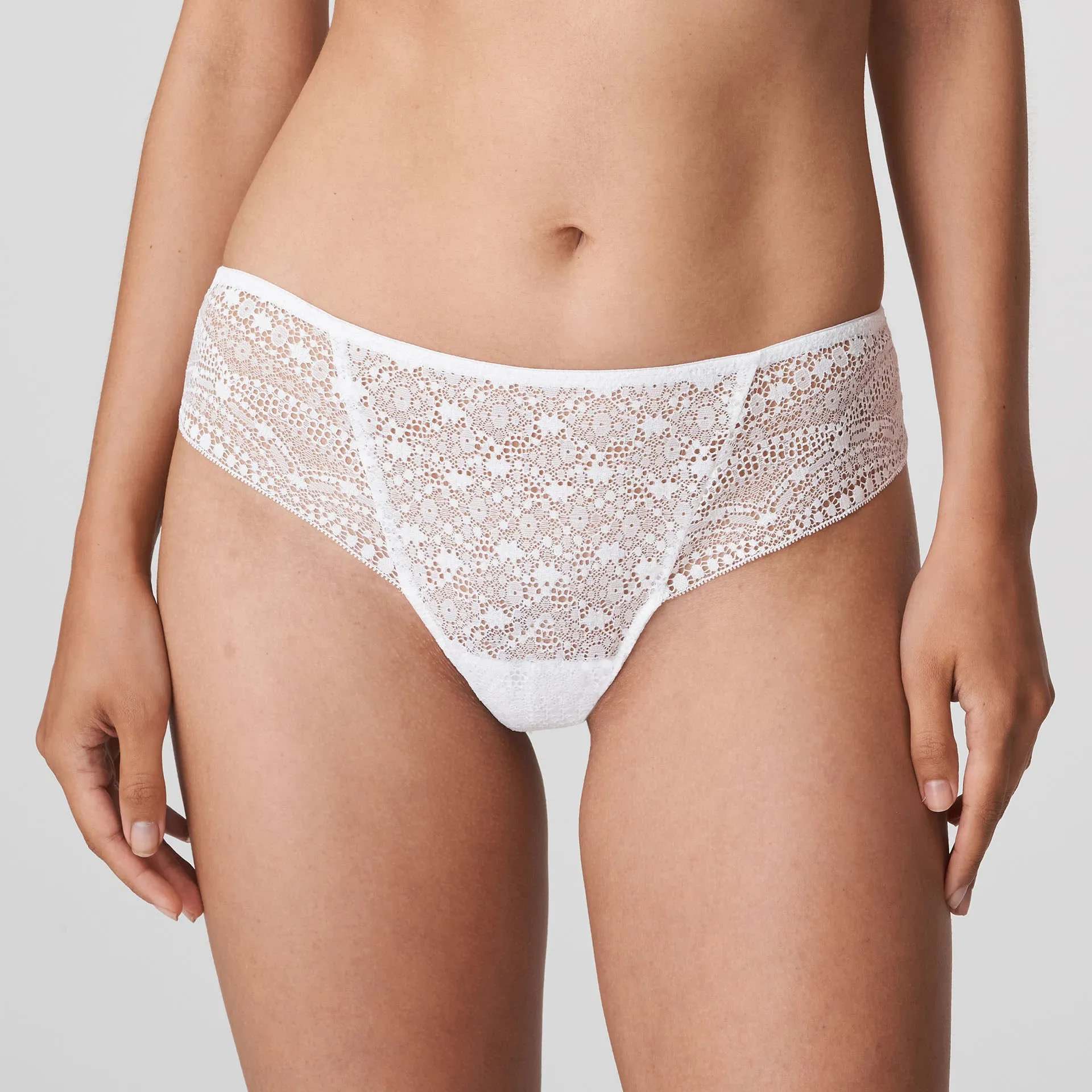 Prima Donna Twist Thong - Epirus - White