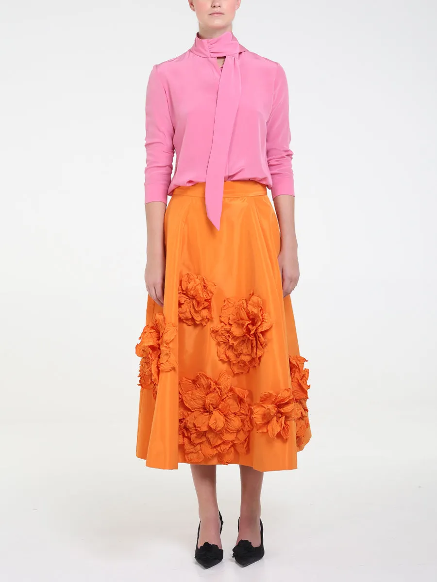 RAQUEL OROZCO Wendy Skirt - Orange