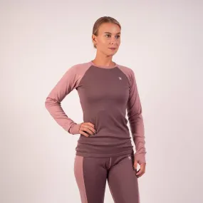 Rose 100% Merino Wool Long Sleeve