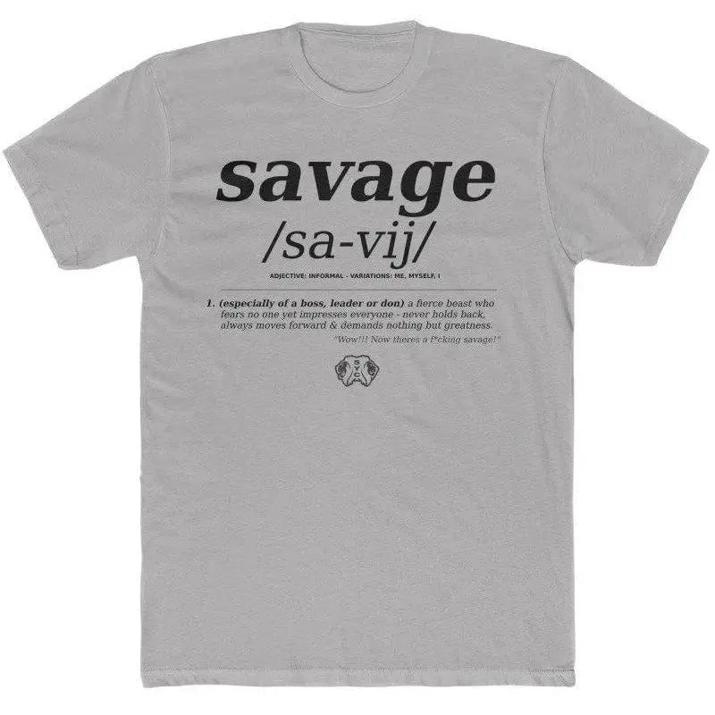 /SA-VIJ/- Cotton Crew Tee