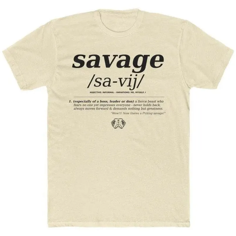 /SA-VIJ/- Cotton Crew Tee