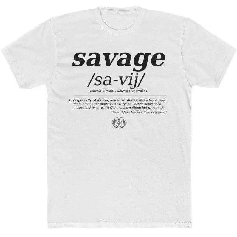 /SA-VIJ/- Cotton Crew Tee