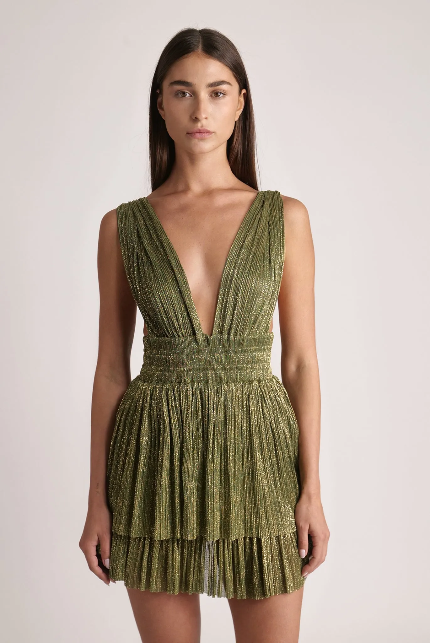 SABINA MUSAYEV Bobo Dress - Moss Green