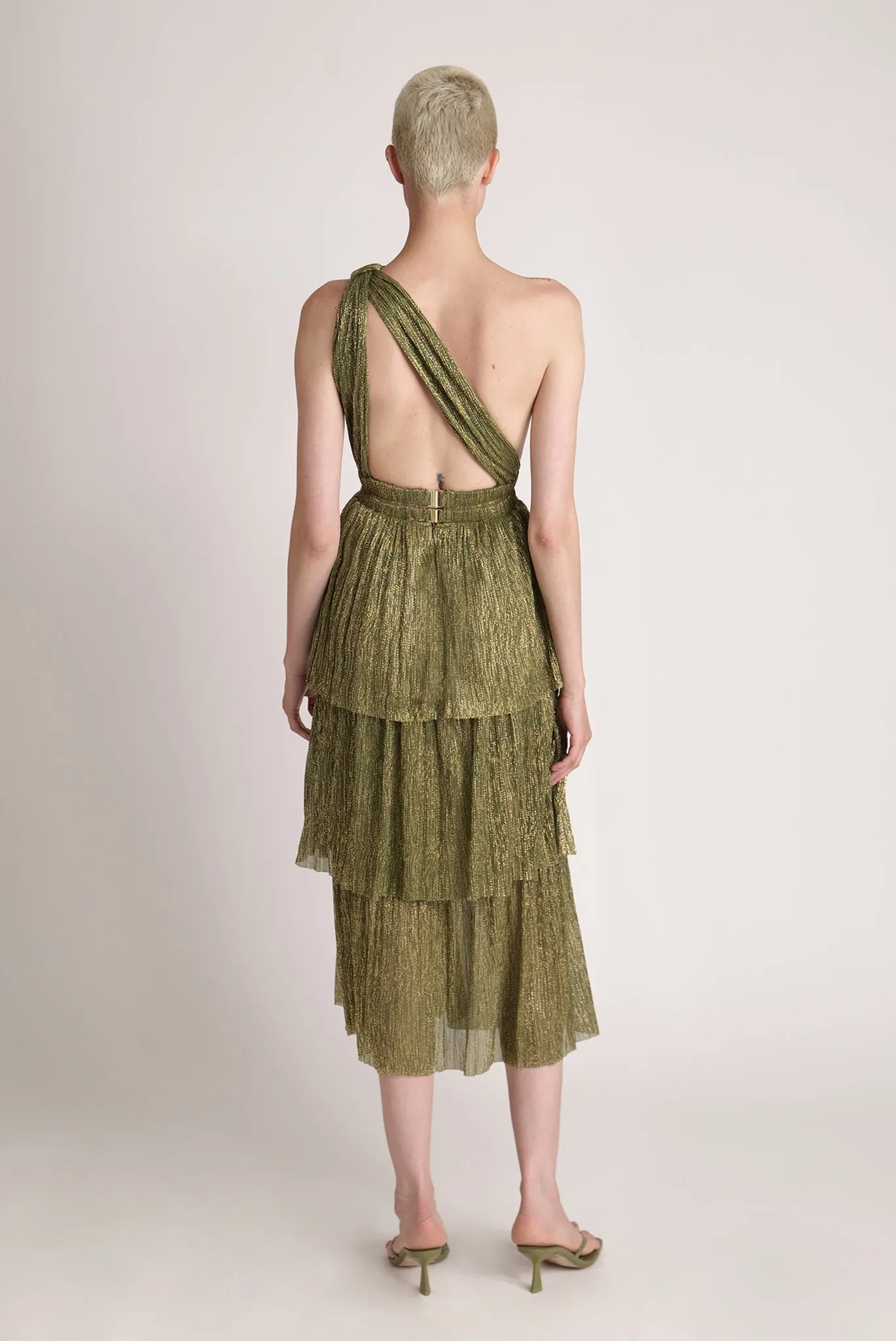 SABINA MUSAYEV Isabello Dress - Moss Green