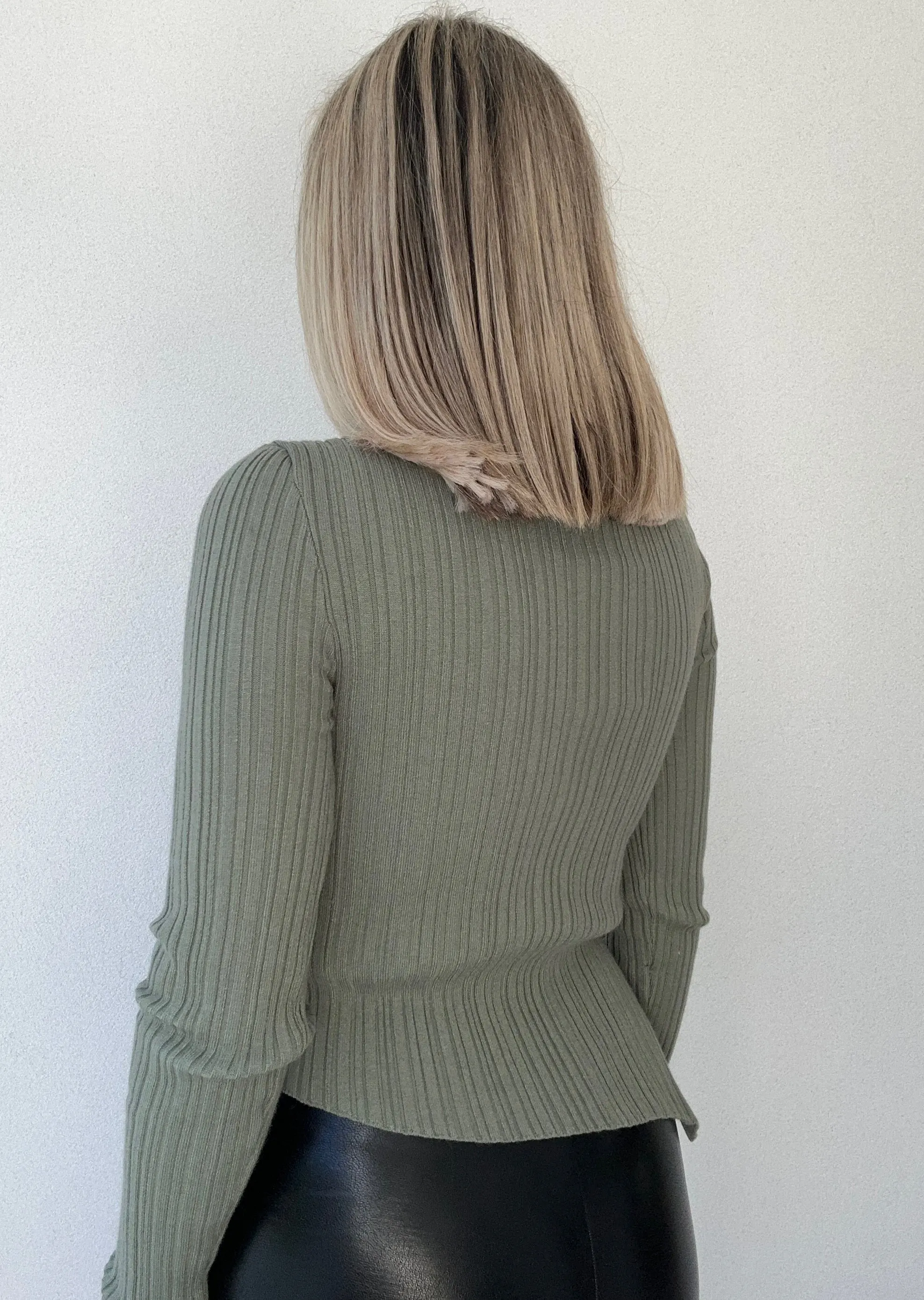 Saint Knit Top Khaki