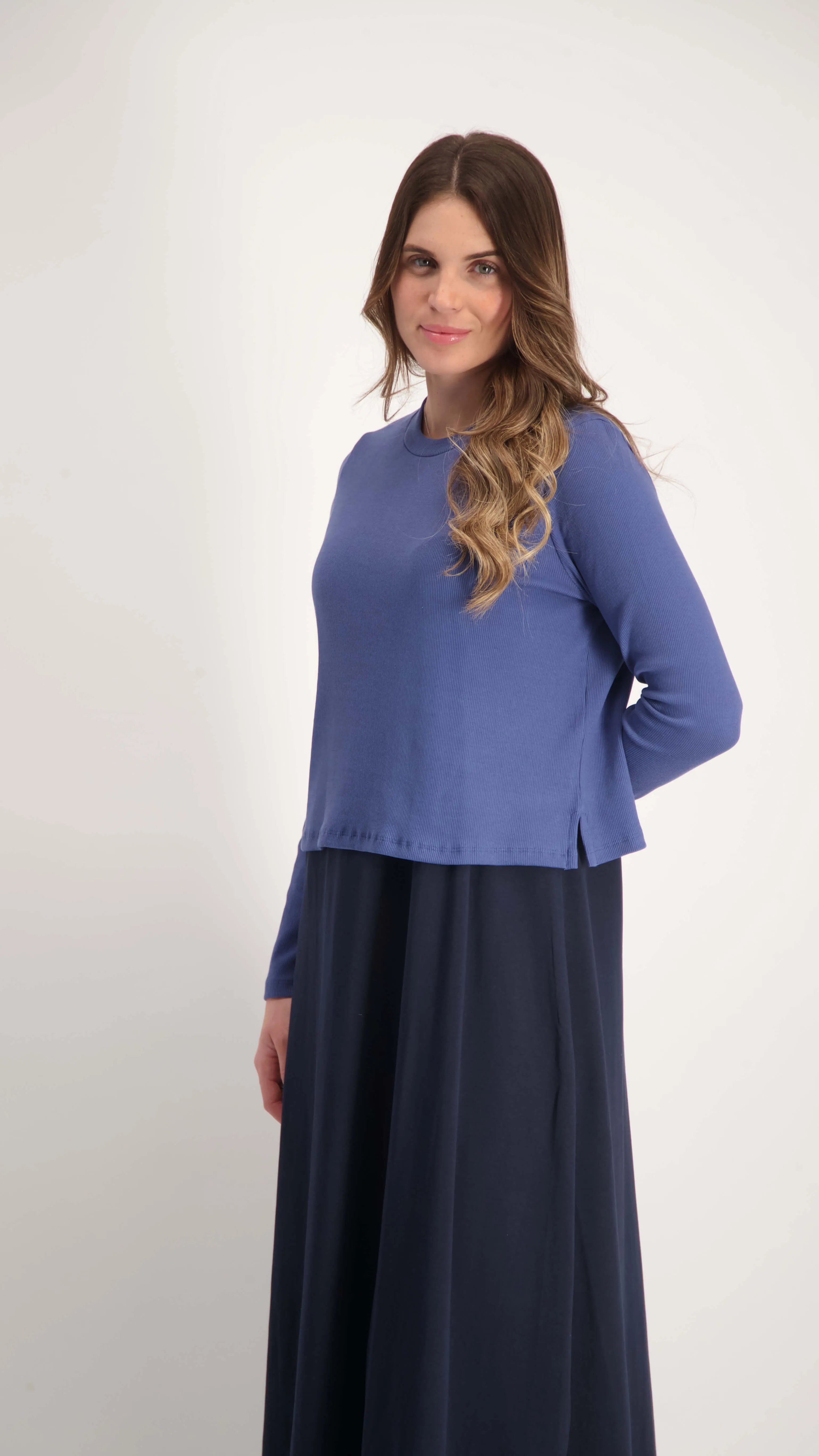 Sarafan Dress / Navy