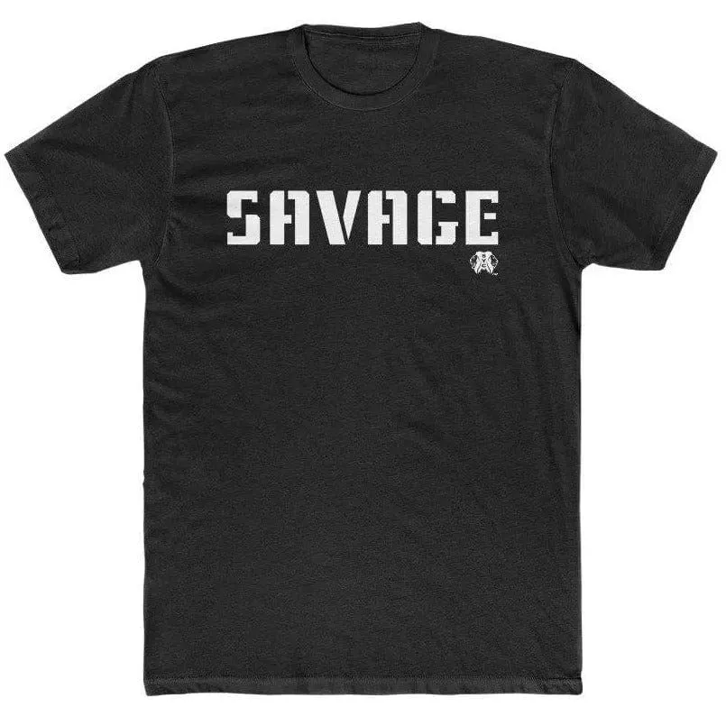 SAVAGE KING- Men's Cotton Crew Tee