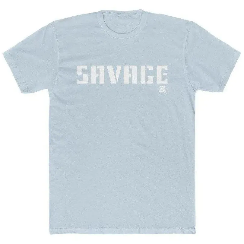 SAVAGE KING- Men's Cotton Crew Tee