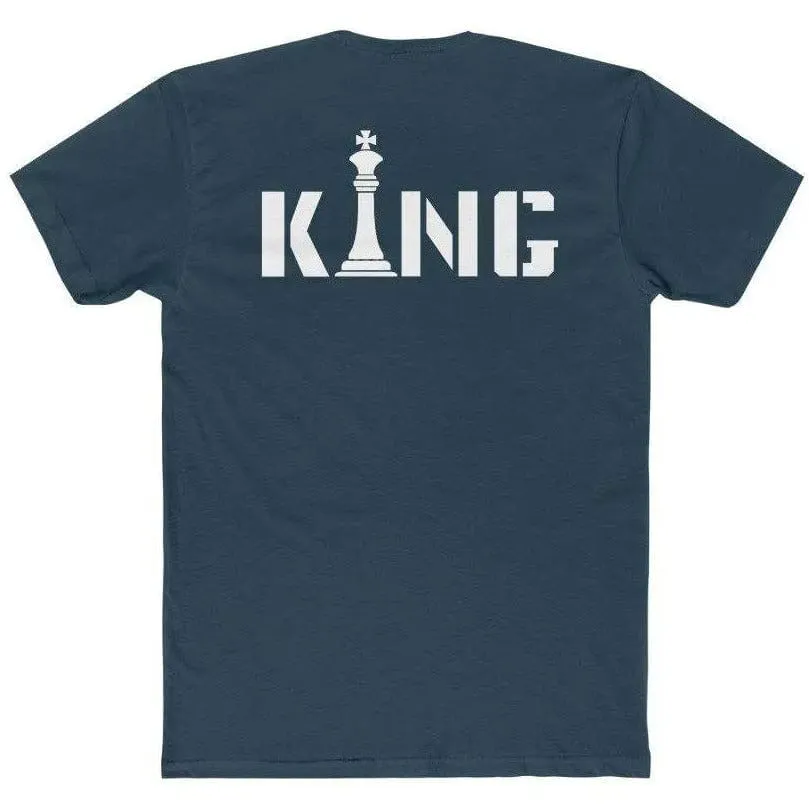 SAVAGE KING- Men's Cotton Crew Tee