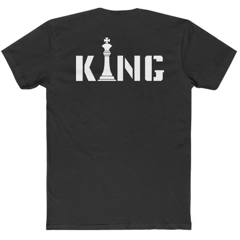 SAVAGE KING- Men's Cotton Crew Tee