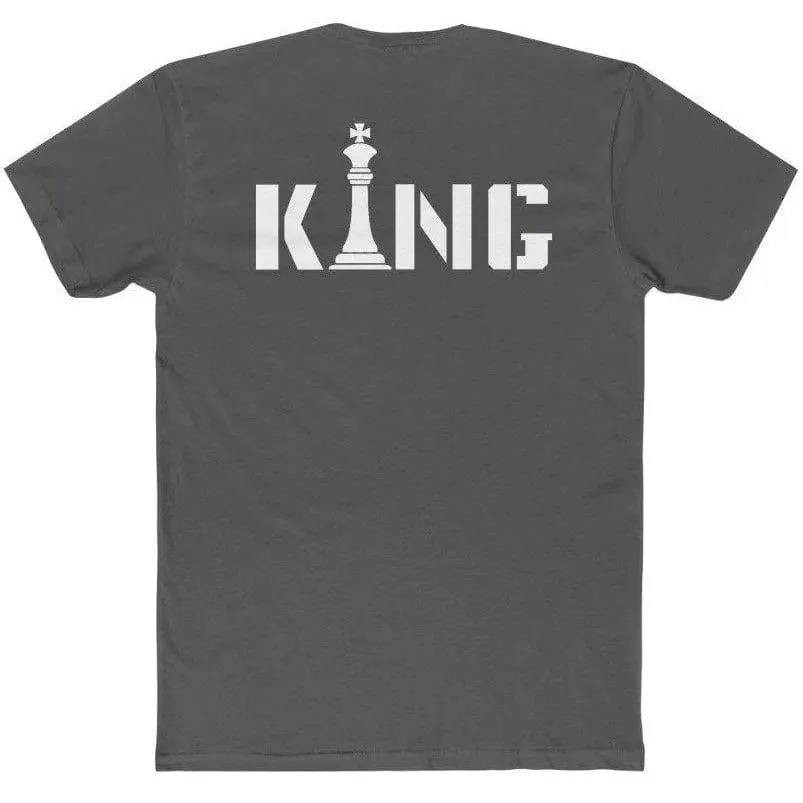 SAVAGE KING- Men's Cotton Crew Tee