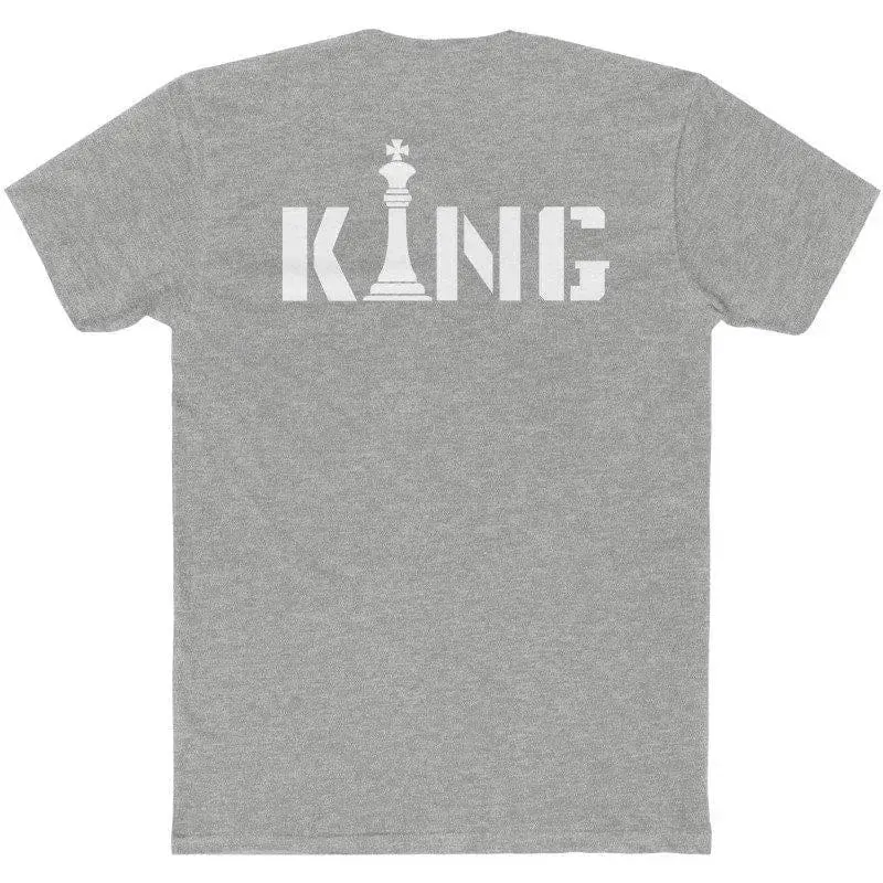 SAVAGE KING- Men's Cotton Crew Tee