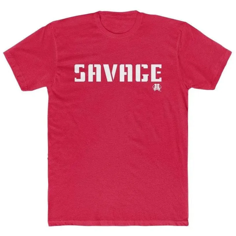 SAVAGE KING- Men's Cotton Crew Tee