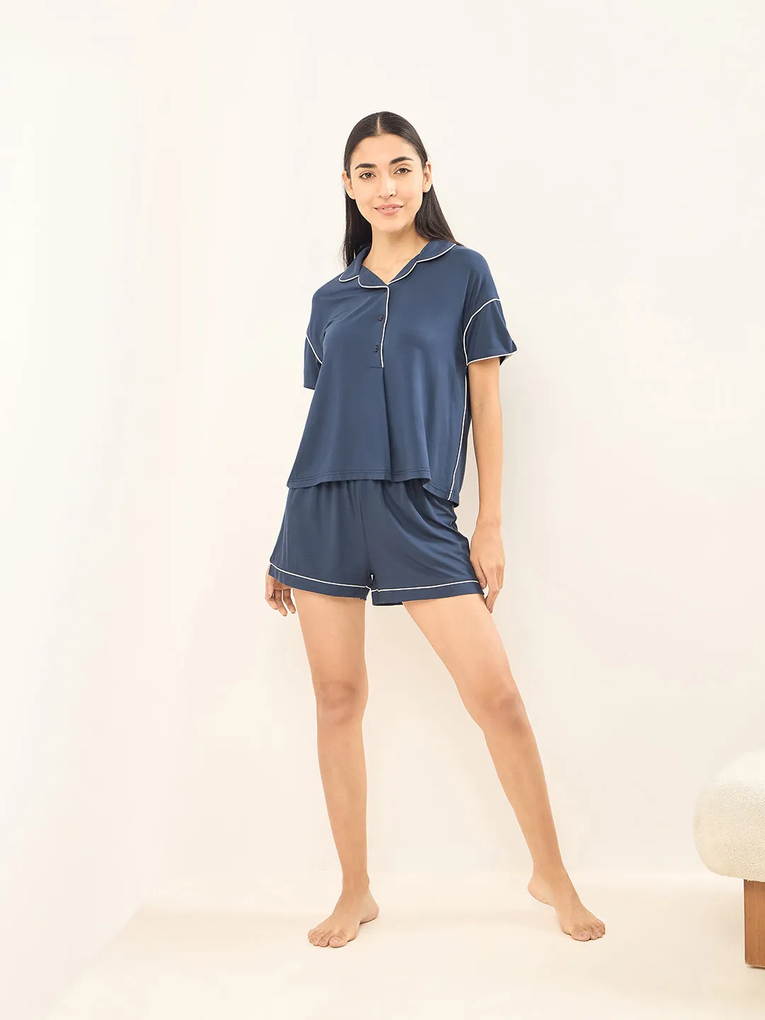 Simply Lazy Indolent Shorts Set