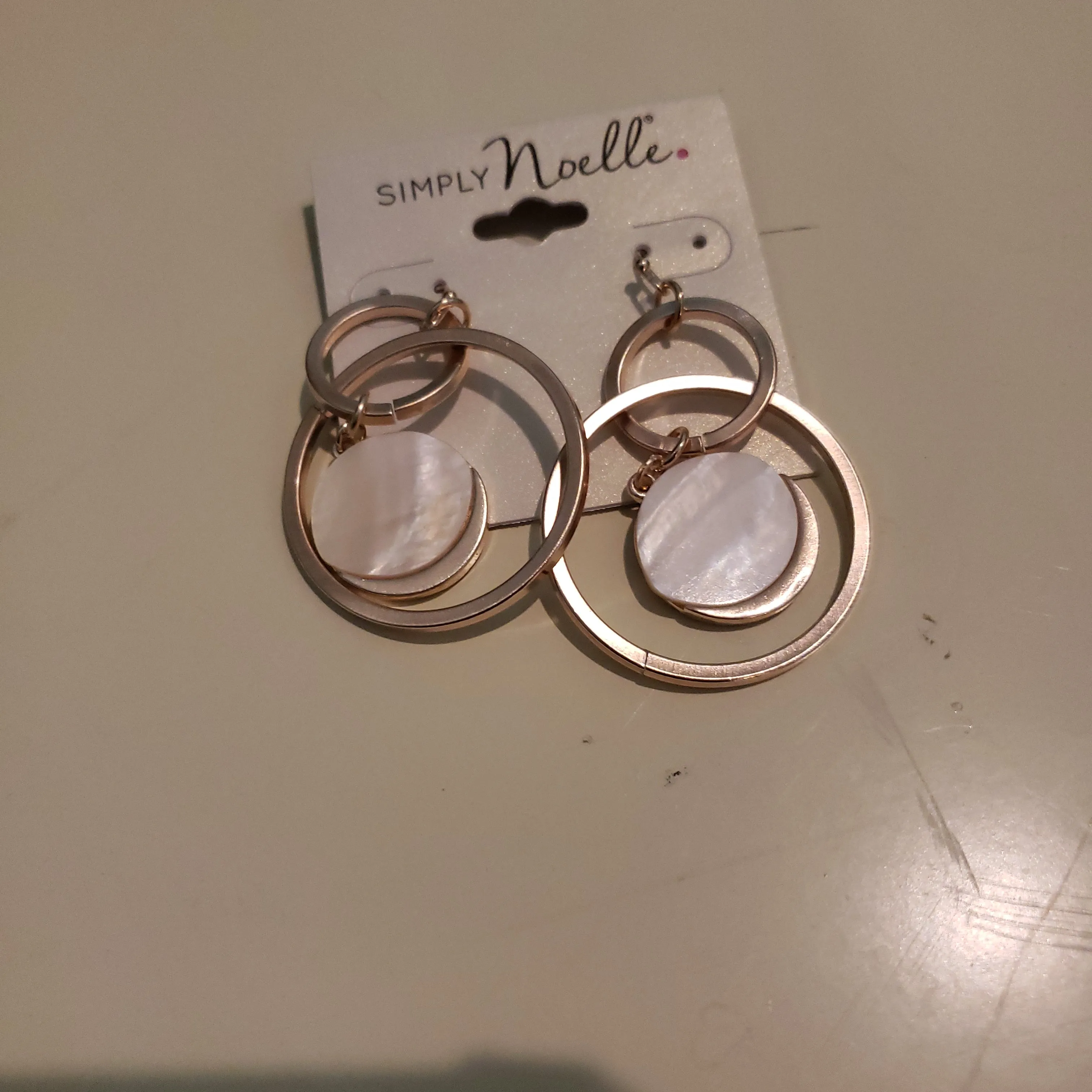 Simply Noelle Metal Multi Ring Earrings