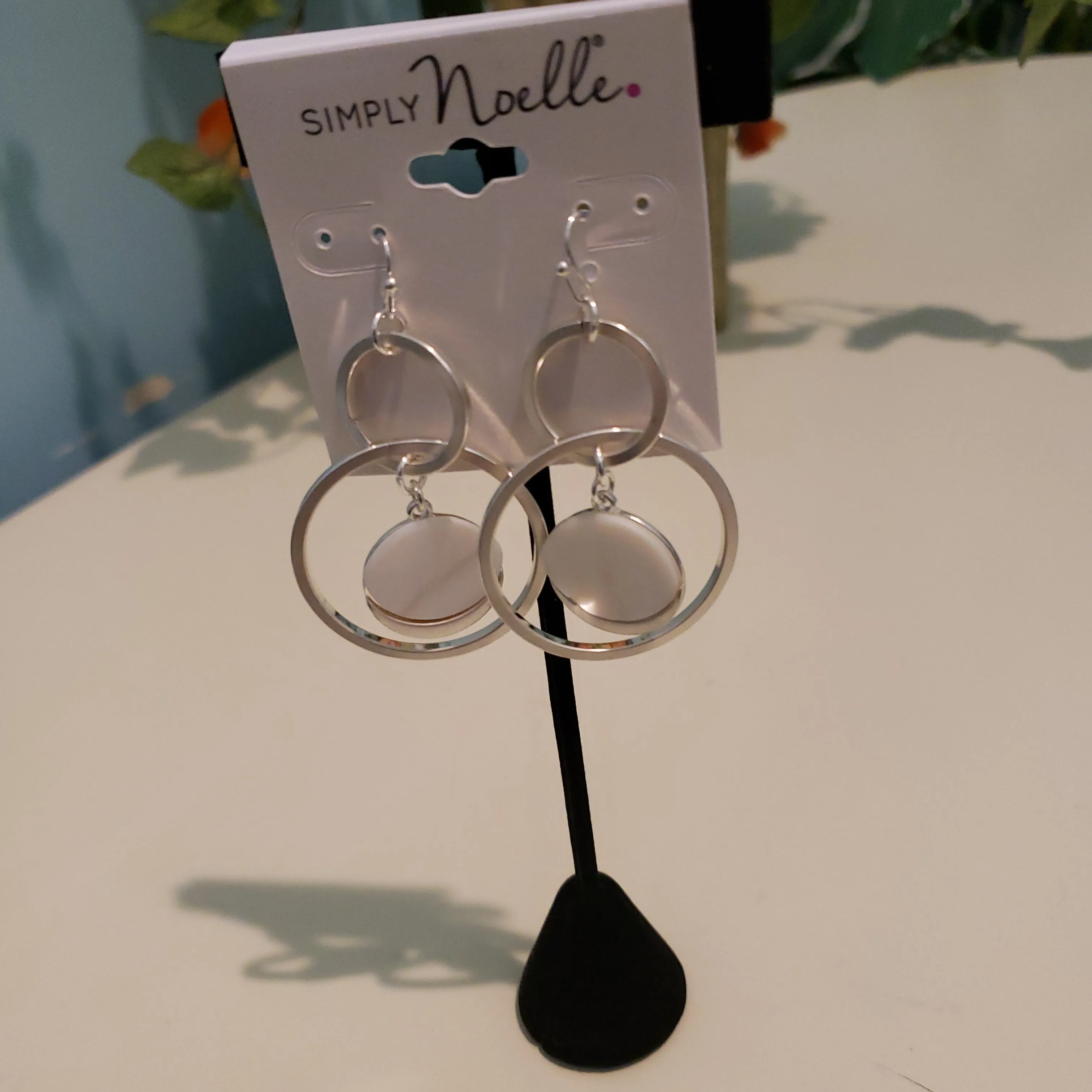 Simply Noelle Metal Multi Ring Earrings