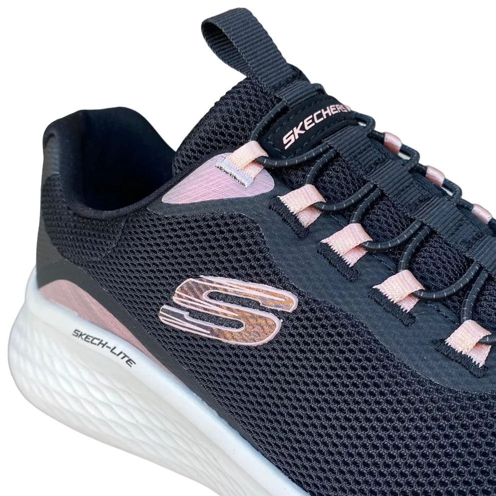 Skechers Skech-Lite Pro Glimmer Me women's sports shoe 150041/BKPK black-pink