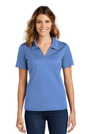 Sport-Tek® Ladies Dri-Mesh® L469 V-Neck Polo